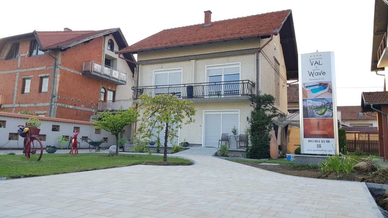 Apartment Plaza ----Wallbox 11Kw 16A ----- Private Spa- Jacuzzi, Infrared Sauna, Luxury Massage Chair, Parking, Entry With Pin 0 - 24H, Free Cancellation 24 Hours Before Check In Slavonski Brod Exteriör bild